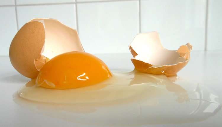 Como retirar a pele da gema