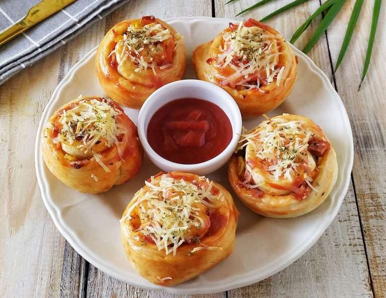 Receita de Pizza Enrolada na Air Fryer Receita de Pizza Enrolada na Air Fryer