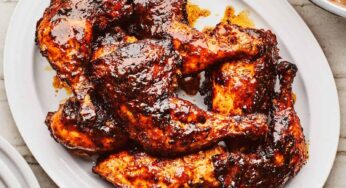 Receita de frango ao molho barbecue na AirFryer Oven ou forno