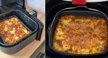 Receita de lasanha na Air Fryer