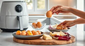 Como fazer omelete na airfryer de forma fácil