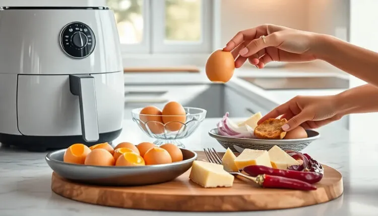 omelete na airfyer